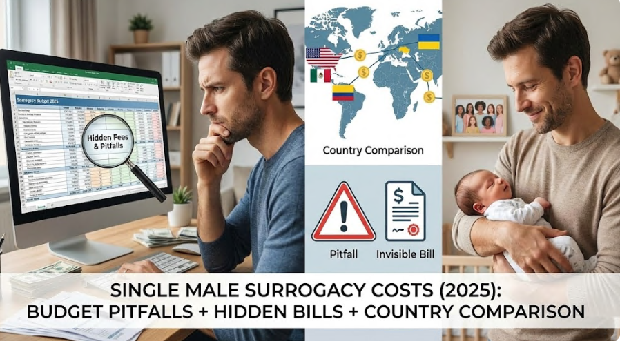 单身男性供卵代孕费用（2026）：预算避坑+隐形账单+国家对比——从账本到抱娃的终极指南