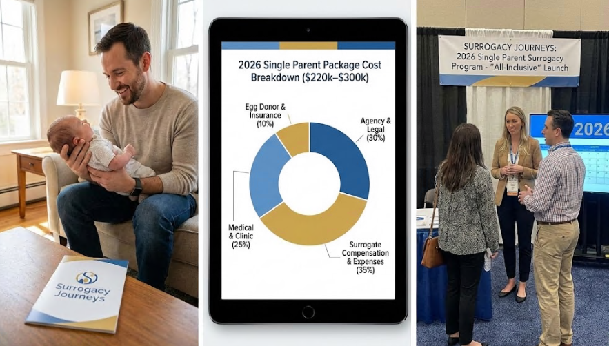 赴美供卵代孕单身生子套餐2026：22–30万美金包成功费用构成与对比