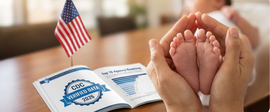 美国CDC在册代孕机构红黑榜，Top10高成功率机构排名（2026数据版）